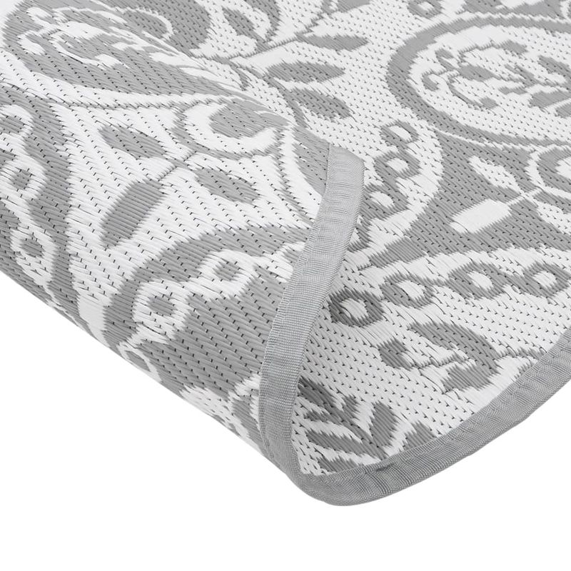 Casa si Gradina - Textile si covoare - Covoare - Covoare casa - Covor de exterior, gri deschis, Ø160 cm, PP - Infinity.ro