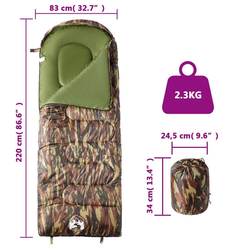 Sport si Outdoor - Camping - Saci de dormit - Sac de dormit pentru adulti de camping, 3-4 anotimpuri - Infinity.ro