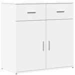 Casa si Gradina - Mobilier - Comode si corpuri - Comode - Dulapuri, alb, 2 buc., 79x38x80 cm, lemn prelucrat - Infinity.ro