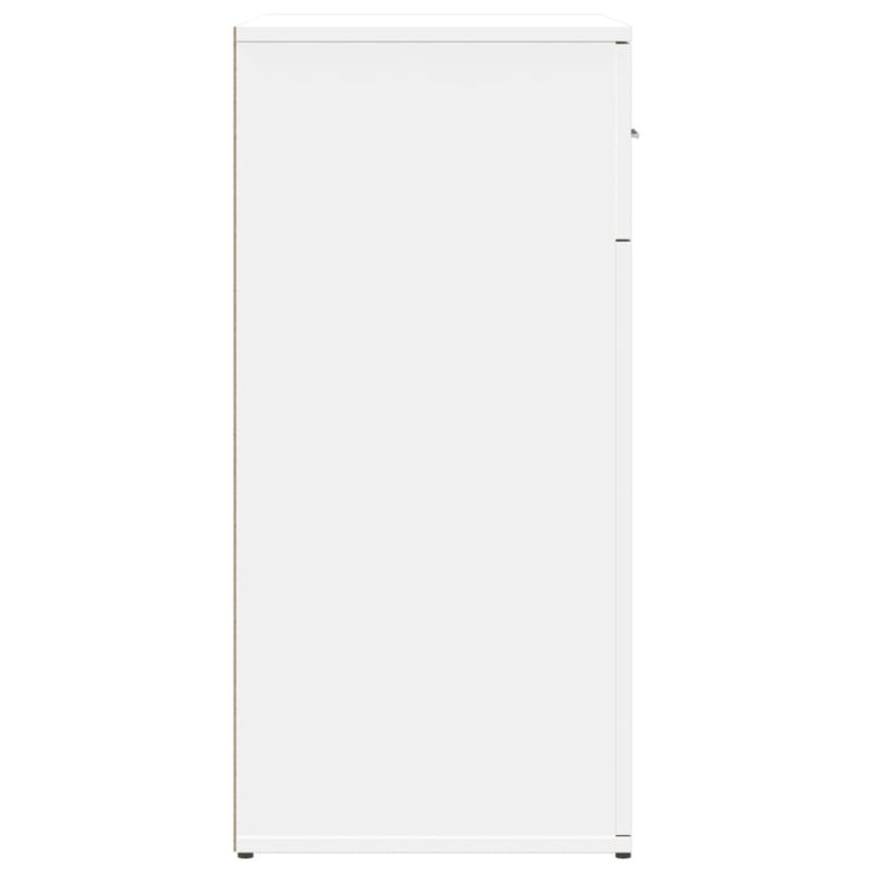 Casa si Gradina - Mobilier - Comode si corpuri - Comode - Dulapuri, alb, 2 buc., 79x38x80 cm, lemn prelucrat - Infinity.ro