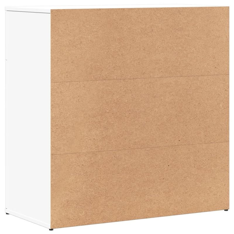 Casa si Gradina - Mobilier - Comode si corpuri - Comode - Dulapuri, alb, 2 buc., 79x38x80 cm, lemn prelucrat - Infinity.ro