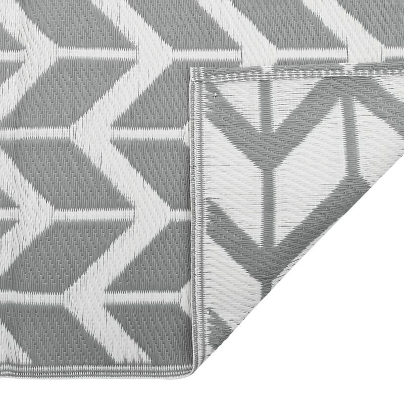 Casa si Gradina - Textile si covoare - Covoare - Covoare casa - Covor de exterior, 190x290 cm, PP, gri deschis și alb - Infinity.ro