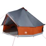 Sport si Outdoor - Camping - Corturi camping - Cort de familie Tipi pentru 8 persoane gri impermeabil - Infinity.ro