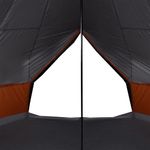 Sport si Outdoor - Camping - Corturi camping - Cort de familie Tipi pentru 8 persoane gri impermeabil - Infinity.ro