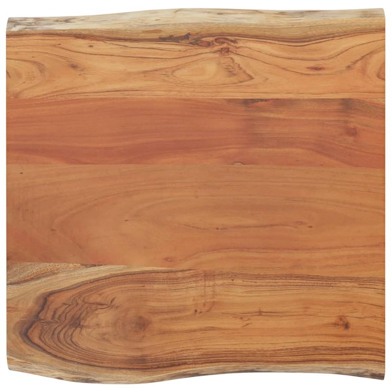 Casa si Gradina - Mobilier - Feronerie si accesorii mobila - Blat masa patrat, 60x60x2,5 cm lemn masiv acacia contur natural - Infinity.ro