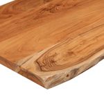 Casa si Gradina - Mobilier - Feronerie si accesorii mobila - Blat masa patrat, 60x60x2,5 cm lemn masiv acacia contur natural - Infinity.ro