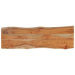 Casa si Gradina - Mobilier - Feronerie si accesorii mobila - Blat masa 110x40x2,5 cm dreptunghiular lemn acacia margine vie - Infinity.ro