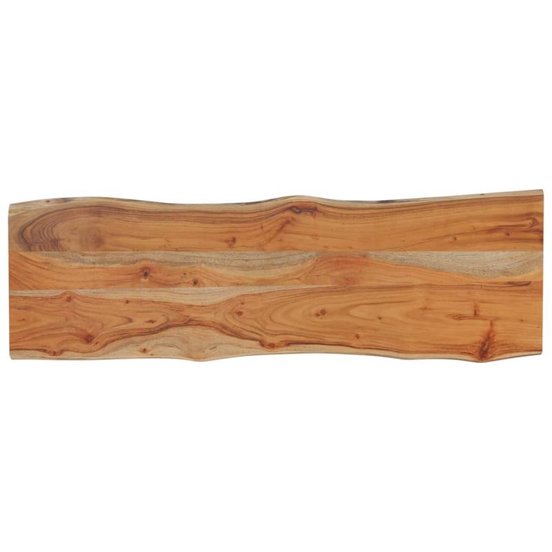 Casa si Gradina - Mobilier - Feronerie si accesorii mobila - Blat masa 110x40x2,5 cm dreptunghiular lemn acacia margine vie - Infinity.ro