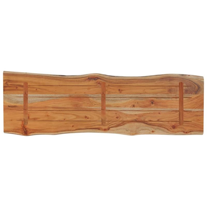 Casa si Gradina - Mobilier - Feronerie si accesorii mobila - Blat masa 110x40x2,5 cm dreptunghiular lemn acacia margine vie - Infinity.ro