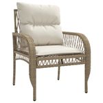 Casa si Gradina - Gradina si terasa - Mobilier exterior - Seturi mobila gradina - Set canapele de gradina, 4 piese, cu perne, bej, poliratan - Infinity.ro
