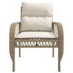 Casa si Gradina - Gradina si terasa - Mobilier exterior - Seturi mobila gradina - Set canapele de gradina, 4 piese, cu perne, bej, poliratan - Infinity.ro
