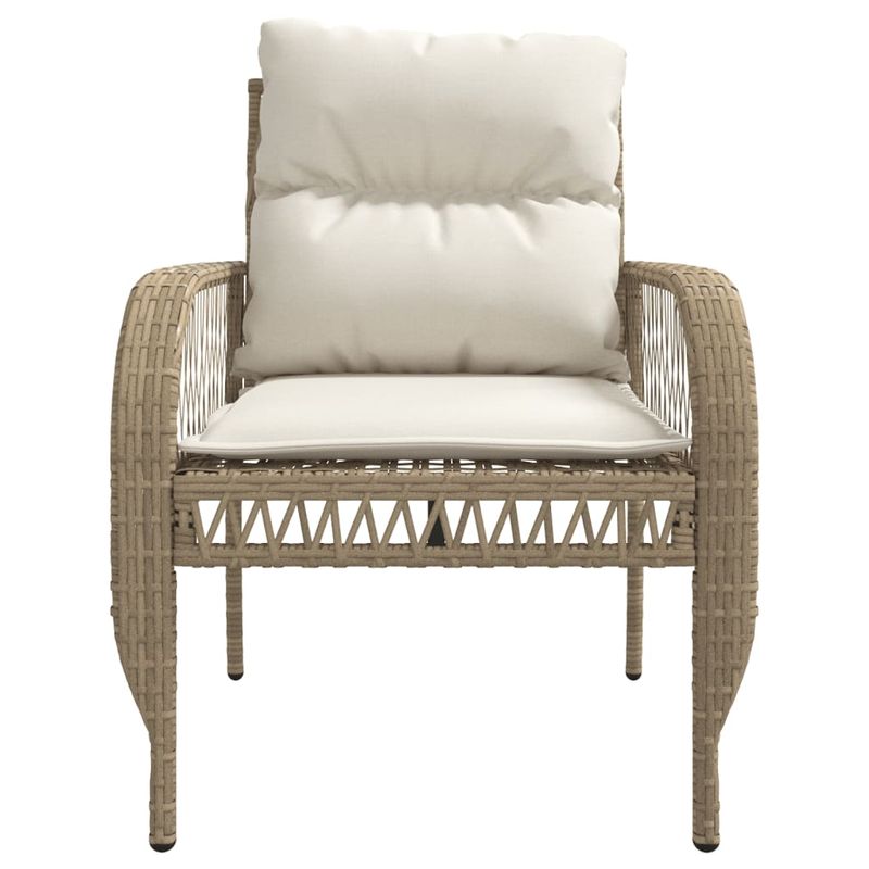 Casa si Gradina - Gradina si terasa - Mobilier exterior - Seturi mobila gradina - Set canapele de gradina, 4 piese, cu perne, bej, poliratan - Infinity.ro