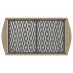 Casa si Gradina - Gradina si terasa - Mobilier exterior - Seturi mobila gradina - Set canapele de gradina, 4 piese, cu perne, bej, poliratan - Infinity.ro