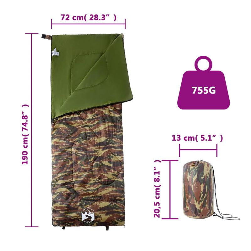 Sport si Outdoor - Camping - Saci de dormit - Sac de dormit pentru adulti de camping, 3 anotimpuri - Infinity.ro