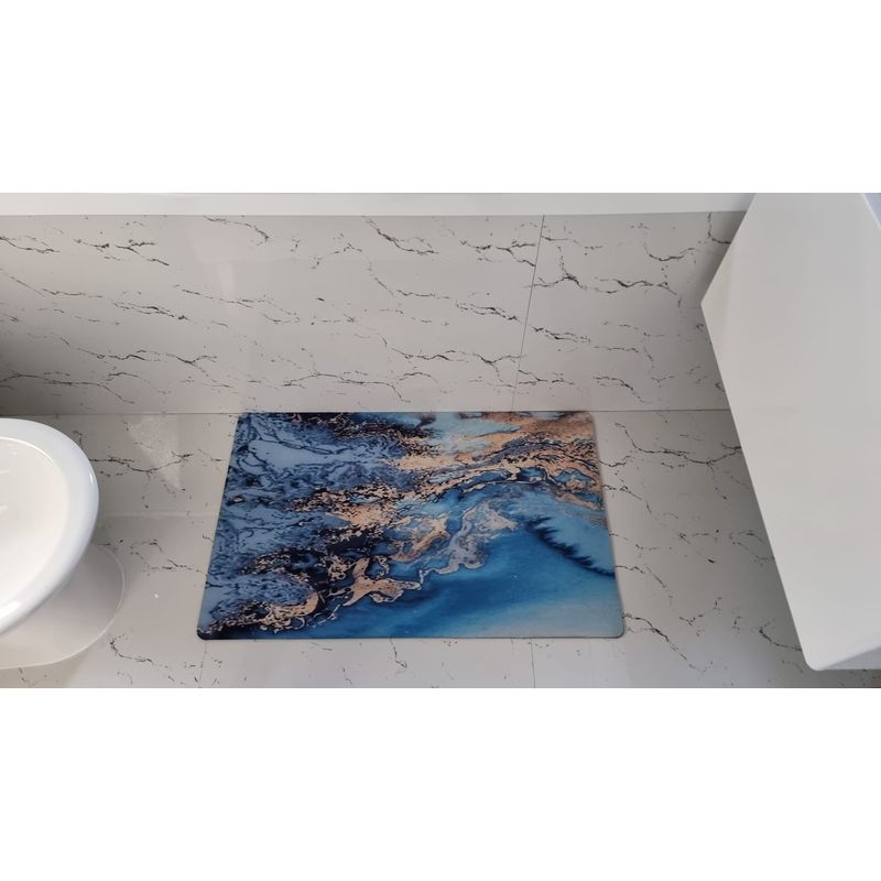 Casa si Gradina - Textile si covoare - Covoare - Covorase baie - Covoras de baie cu absorbtie si uscare foarte rapide, DIATOMIT, 50 x 80 cm - Infinity.ro