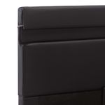 Casa si Gradina - Mobilier - Paturi si accesorii - Paturi - Cadru pat hidraulic cu lada LED negru 160x200cm piele ecologica - Infinity.ro