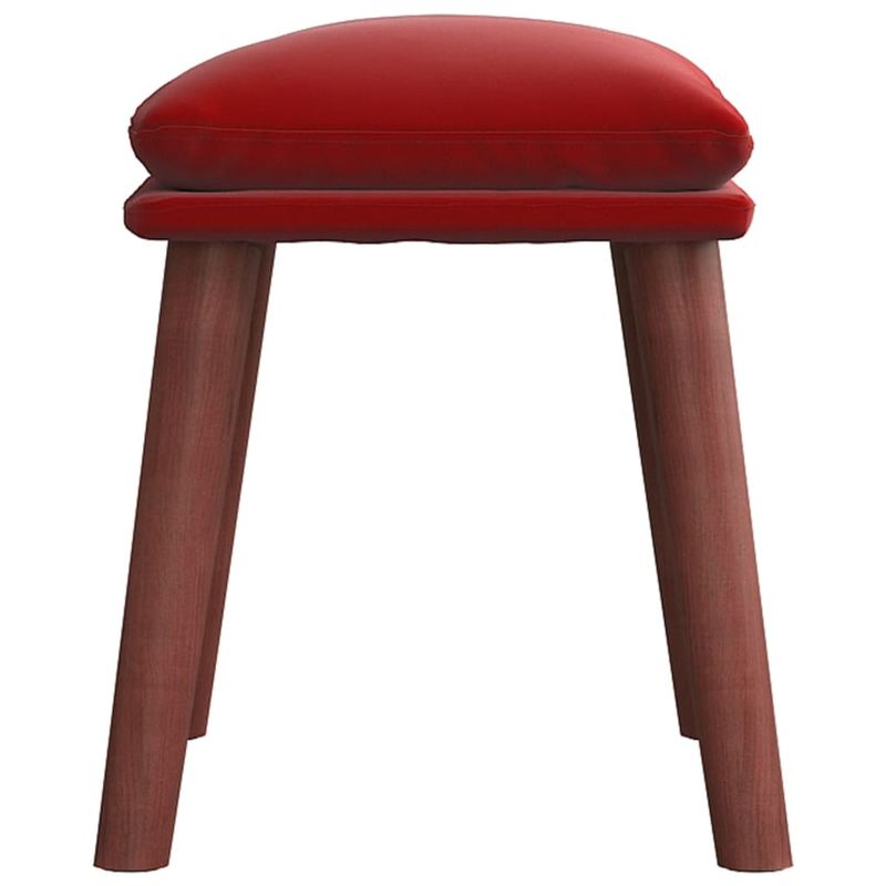 Casa si Gradina - Mobilier - Scaune si fotolii - Tabureti - Taburet, rosu vin, 45x29,5x35 cm, catifea - Infinity.ro