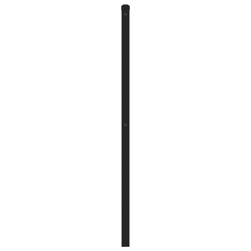 Casa si Gradina - Mobilier - Paturi si accesorii - Accesorii paturi - Tablie de pat metalica, negru, 120 cm - Infinity.ro