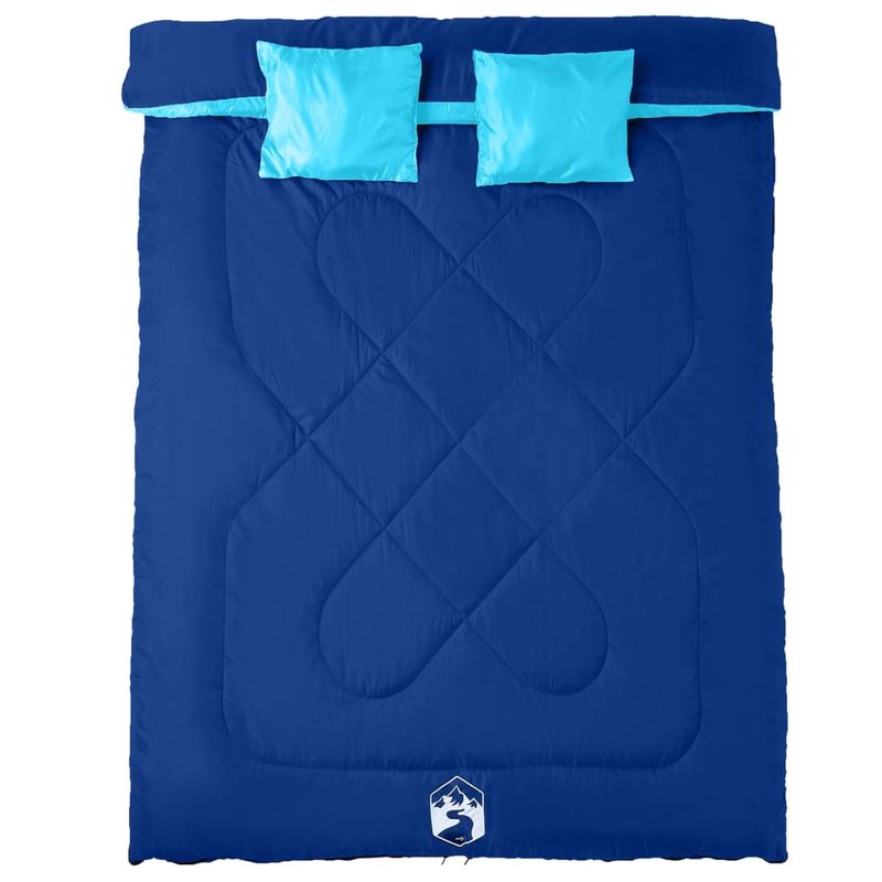 Sport si Outdoor - Camping - Saci de dormit - Sac de dormit dublu cu perne de camping, adulti, 3-4 anotimpuri - Infinity.ro