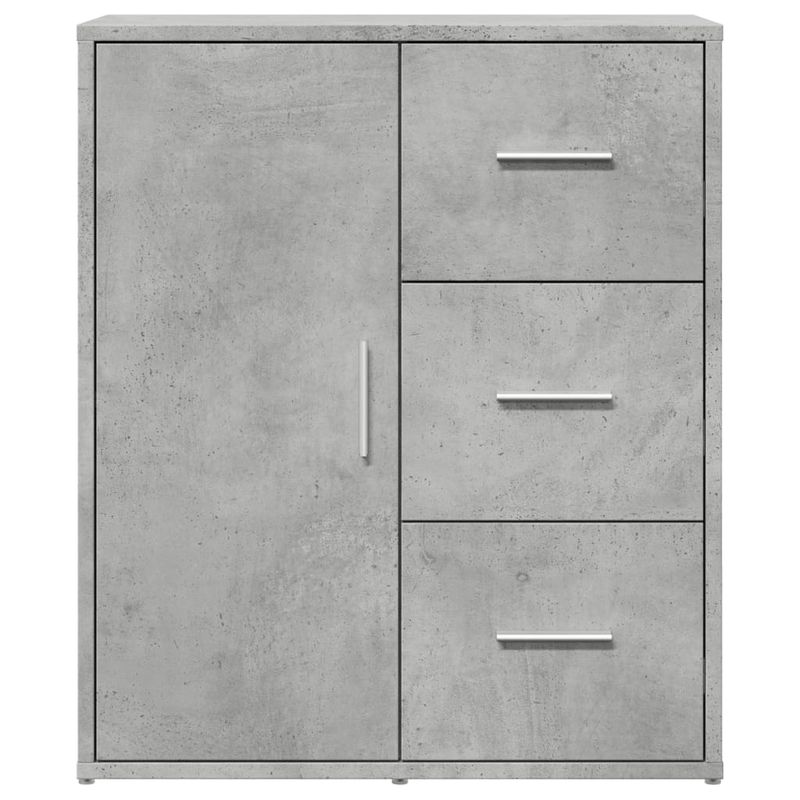Casa si Gradina - Mobilier - Comode si corpuri - Comode - Dulapuri, 2 buc., gri beton, 60x31x70 cm, lemn prelucrat - Infinity.ro