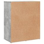 Casa si Gradina - Mobilier - Comode si corpuri - Comode - Dulapuri, 2 buc., gri beton, 60x31x70 cm, lemn prelucrat - Infinity.ro