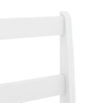 Casa si Gradina - Mobilier - Scaune si fotolii - Scaune - Scaune de bucatarie Panama 2 buc. alb 40x46x90cm lemn masiv pin - Infinity.ro