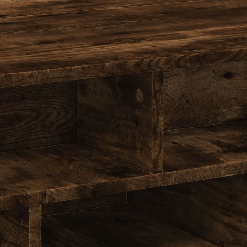 Casa si Gradina - Mobilier - Mese si birouri - Masute de cafea - Masa de cafea, stejar fumuriu, 70x70x29 cm, lemn compozit - Infinity.ro