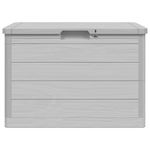Casa si Gradina - Gradina si terasa - Mobilier exterior - Dulapuri si lazi depozitare exterior - Cutie de perne de exterior gri 77,5x44,5x53 cm polipropilena - Infinity.ro