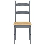 Casa si Gradina - Mobilier - Scaune si fotolii - Scaune - Scaune de bucatarie, 2 buc., gri, 40x46x99cm, lemn masiv de pin - Infinity.ro