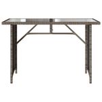 Casa si Gradina - Gradina si terasa - Mobilier exterior - Seturi mobila gradina - Set mobilier de gradina cu perne, 2 piese, gri, poliratan - Infinity.ro