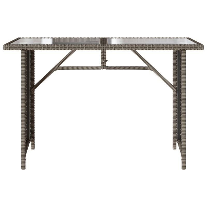 Casa si Gradina - Gradina si terasa - Mobilier exterior - Seturi mobila gradina - Set mobilier de gradina cu perne, 2 piese, gri, poliratan - Infinity.ro