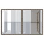 Casa si Gradina - Gradina si terasa - Mobilier exterior - Seturi mobila gradina - Set mobilier de gradina cu perne, 2 piese, gri, poliratan - Infinity.ro