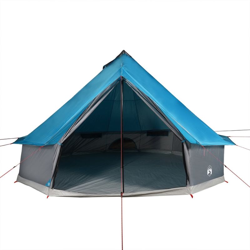 Sport si Outdoor - Camping - Corturi camping - Cort de familie Tipi pentru 8 persoane, albastru, impermeabil - Infinity.ro