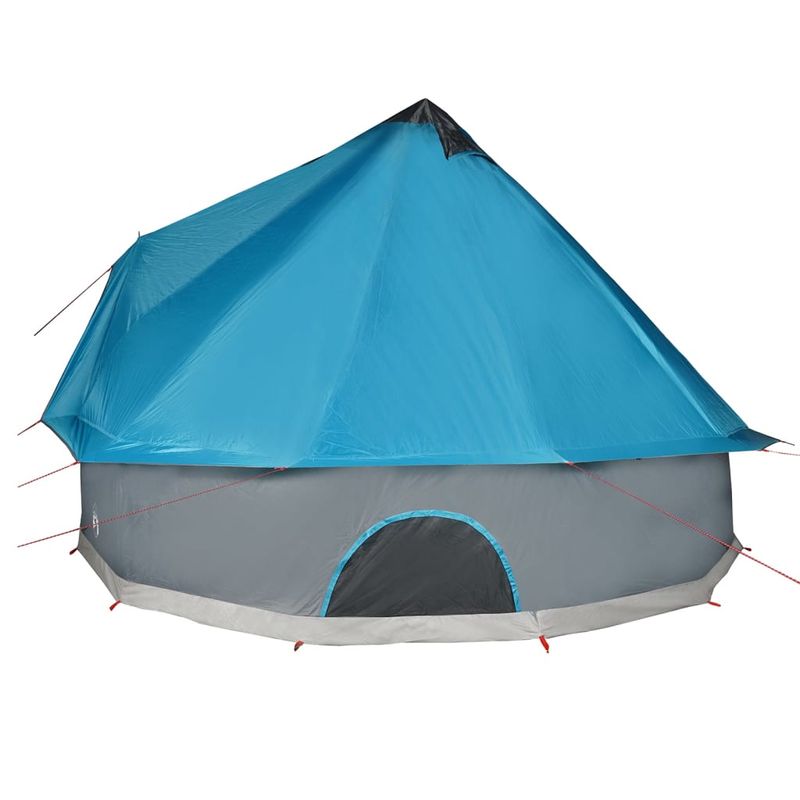 Sport si Outdoor - Camping - Corturi camping - Cort de familie Tipi pentru 8 persoane, albastru, impermeabil - Infinity.ro