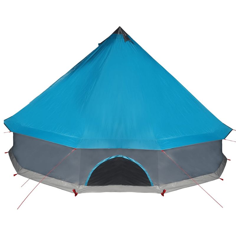 Sport si Outdoor - Camping - Corturi camping - Cort de familie Tipi pentru 8 persoane, albastru, impermeabil - Infinity.ro