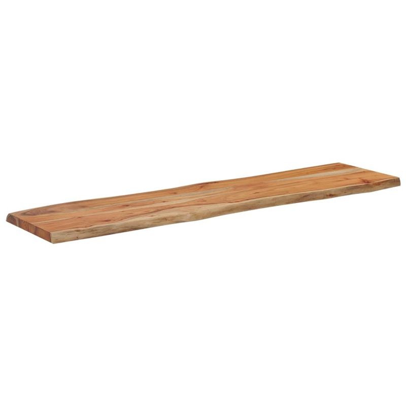 Casa si Gradina - Mobilier - Feronerie si accesorii mobila - Blat masa 140x40x2,5 cm dreptunghiular lemn acacia margine vie - Infinity.ro