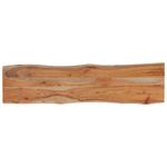 Casa si Gradina - Mobilier - Feronerie si accesorii mobila - Blat masa 140x40x2,5 cm dreptunghiular lemn acacia margine vie - Infinity.ro