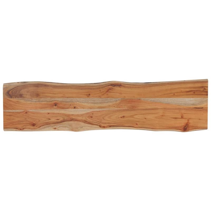 Casa si Gradina - Mobilier - Feronerie si accesorii mobila - Blat masa 140x40x2,5 cm dreptunghiular lemn acacia margine vie - Infinity.ro