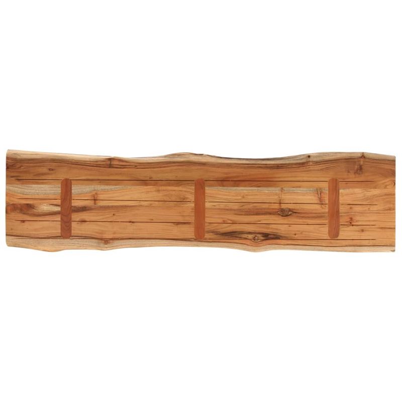 Casa si Gradina - Mobilier - Feronerie si accesorii mobila - Blat masa 140x40x2,5 cm dreptunghiular lemn acacia margine vie - Infinity.ro