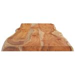 Casa si Gradina - Mobilier - Feronerie si accesorii mobila - Blat masa 140x40x2,5 cm dreptunghiular lemn acacia margine vie - Infinity.ro