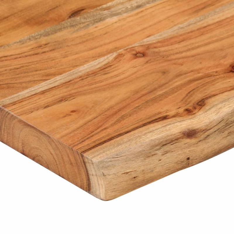 Casa si Gradina - Mobilier - Feronerie si accesorii mobila - Blat masa 140x40x2,5 cm dreptunghiular lemn acacia margine vie - Infinity.ro