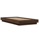 Casa si Gradina - Mobilier - Paturi si accesorii - Paturi - Cadru de pat, stejar maro, 90x190 cm, lemn prelucrat - Infinity.ro