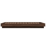 Casa si Gradina - Mobilier - Paturi si accesorii - Paturi - Cadru de pat, stejar maro, 90x190 cm, lemn prelucrat - Infinity.ro