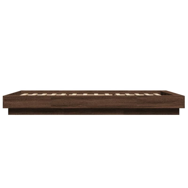 Casa si Gradina - Mobilier - Paturi si accesorii - Paturi - Cadru de pat, stejar maro, 90x190 cm, lemn prelucrat - Infinity.ro