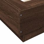 Casa si Gradina - Mobilier - Paturi si accesorii - Paturi - Cadru de pat, stejar maro, 90x190 cm, lemn prelucrat - Infinity.ro