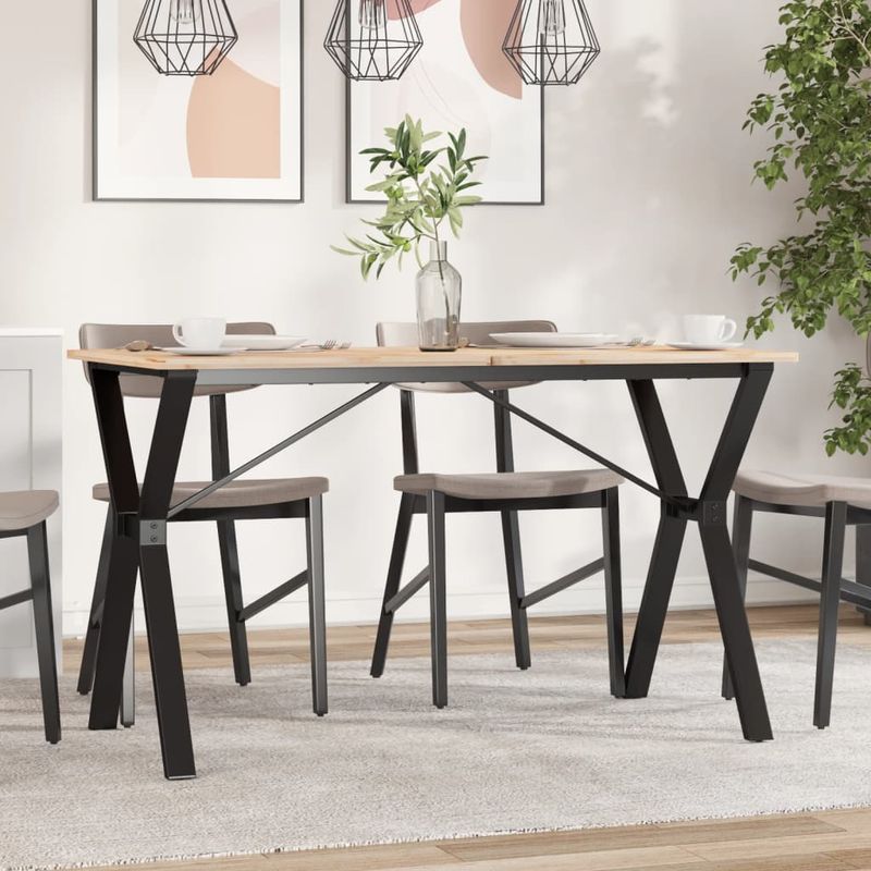Casa si Gradina - Mobilier - Feronerie si accesorii mobila - Picioare masa de sufragerie Y-Frame 120x60x73 cm Fonta - Infinity.ro