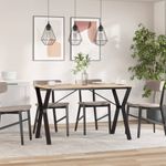 Casa si Gradina - Mobilier - Feronerie si accesorii mobila - Picioare masa de sufragerie Y-Frame 120x60x73 cm Fonta - Infinity.ro