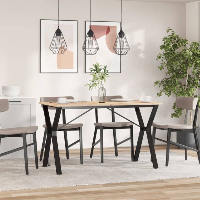 Casa si Gradina - Mobilier - Feronerie si accesorii mobila - Picioare masa de sufragerie Y-Frame 120x60x73 cm Fonta - Infinity.ro