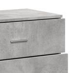 Casa si Gradina - Mobilier - Comode si corpuri - Comode - Servante, 3 piese, gri beton, lemn prelucrat - Infinity.ro
