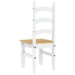 Casa si Gradina - Mobilier - Scaune si fotolii - Scaune - Scaune de bucatarie Corona 2buc. alb 42x47x107cm lemn masiv pin - Infinity.ro